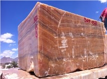 Orange Onyx Block, Mexico Onyx