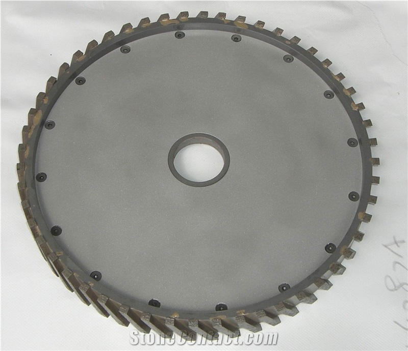 China Good Sale Segmented Granite Profile Wheel