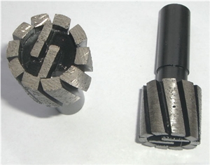 China High Stone Used Quality Power Tool Part Cnc Tooling Finger Drum Bits