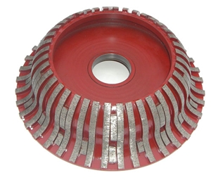 China Hot Sale Stone Finishing Tool Segment Granite Bullnose Wheel