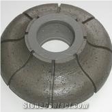 China Power Tool Cnc Profile Wheel Router Bit for Granite Marble