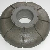 China Power Tool Cnc Profile Wheel Router Bit for Granite Marble