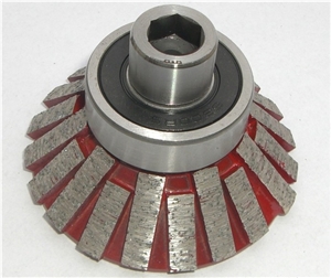 China Sharpening Zero Tolerance Granite Edge Polishing Wheels, Granite Edging