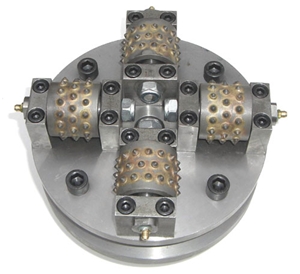 Concrete Granite Diamond Bush Hammer Tool with Roller