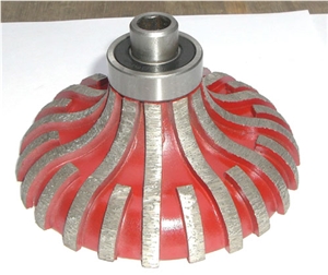 F Shape Granite Edge Profile Wheel，Milling Wheel