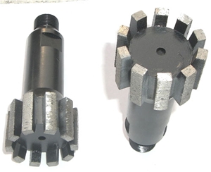 High Quality Power Tool Parts Cnc Stone Diamond Finger Bits for Granite