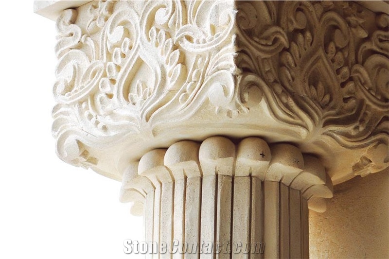 Gulbakh Stone Carved Columns, Gulbakh Stone Sandstone Columns