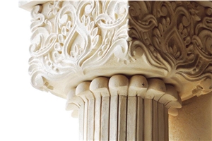 Gulbakh Stone Carved Columns, Gulbakh Stone Sandstone Columns