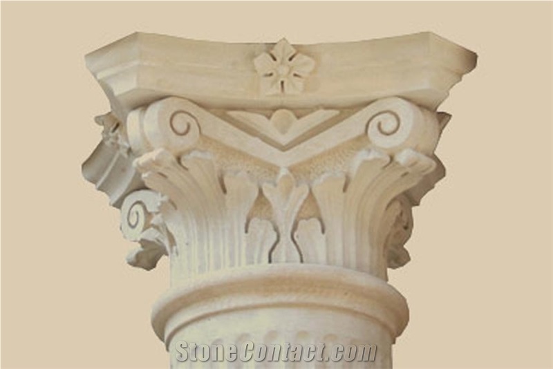 Gulbakh Stone Carved Columns, Gulbakh Stone Sandstone Columns