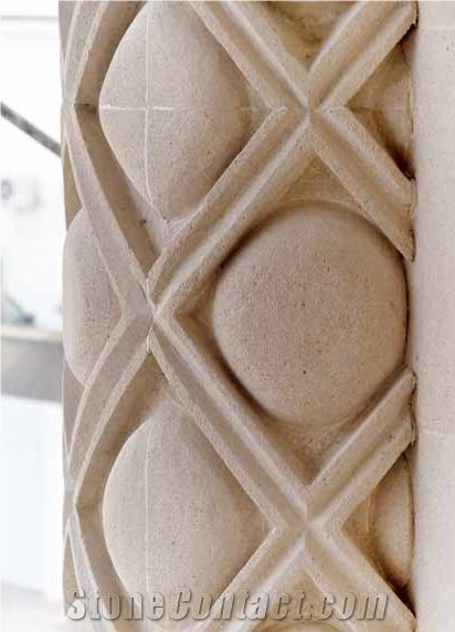 Gulbakh Stone Carved Columns, Gulbakh Stone Sandstone Columns