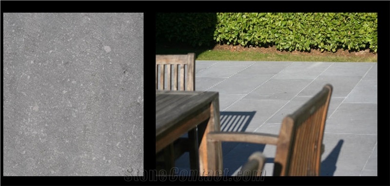 Meule Gris - Pierre Bleue Belge Pavement, Belgian Grey Blue Stone Pavements