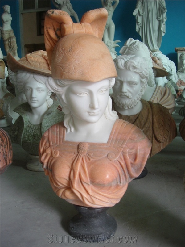 Bust Stone Statue