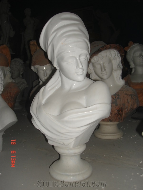 Bust Stone Statue