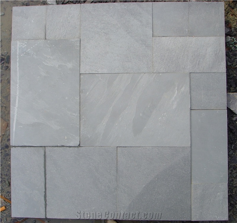 China grey slate stone wall tiles & flooring Tiles, slate floor covering, slate wall cladding  