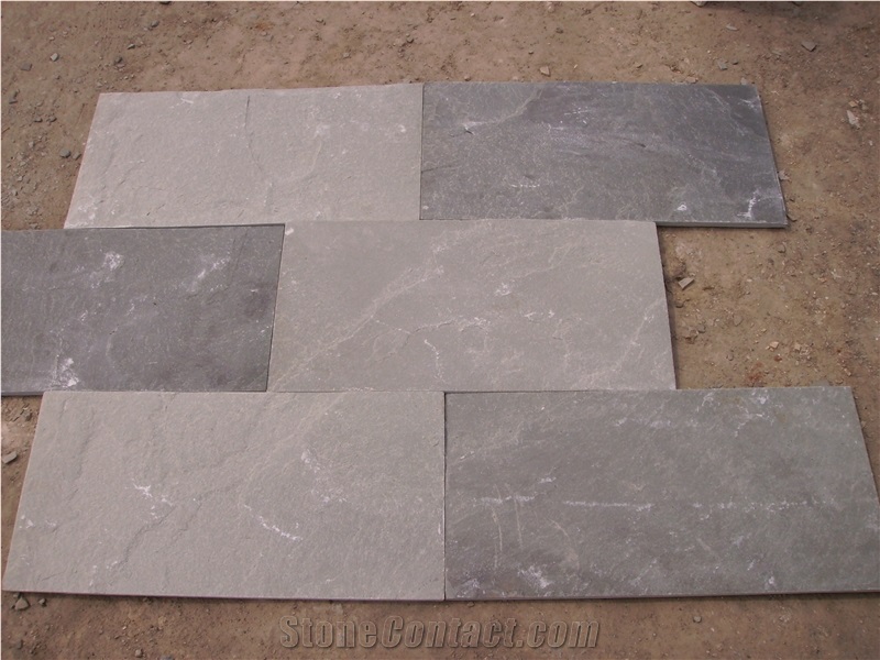 China grey slate stone wall tiles & flooring Tiles, slate floor covering, slate wall cladding  