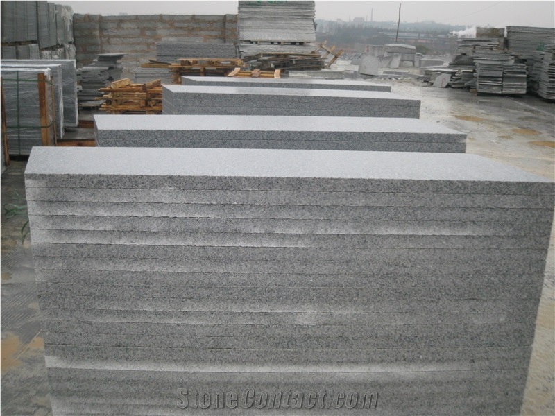 G603 Bacuo White Flooring, Walling Chinese White/Grey Granite Tiles & Slabs