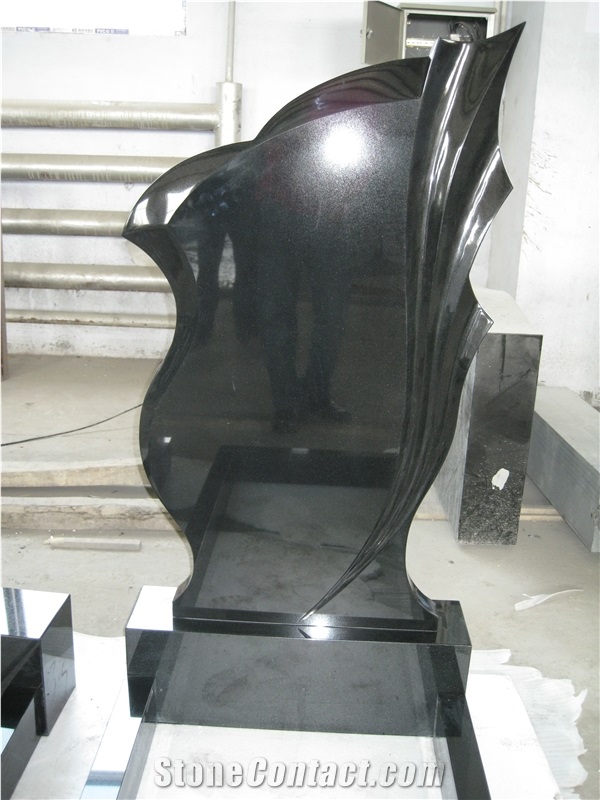 Granite Tombstone & Mounment, Shanxi Black Granite