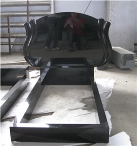 Granite Tombstone & Mounment, Shanxi Black Granite