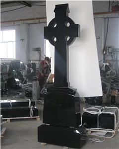 Granite Tombstone & Mounment, Shanxi Black Granite