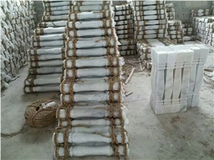 White Marble Baluster with High Quality,Chinese Marble Balustrades