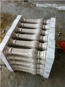 Yellow Granite Baluster, Stone Railing