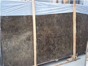 Dark Emperador Marble Floor and Tile