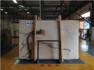 Af White Onyx Slabs & Tiles