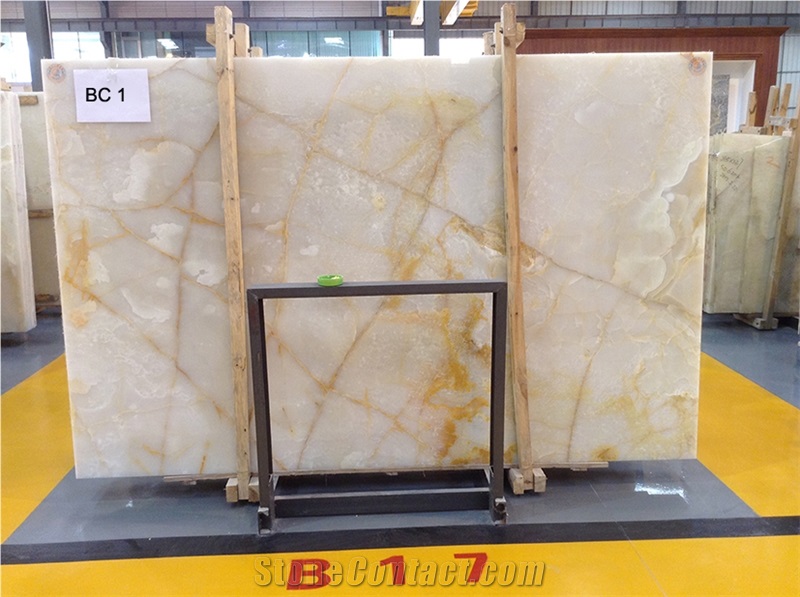 Bc White Onyx Slabs & Tiles