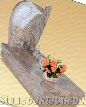 China Brown Granite Monument & Tombstone