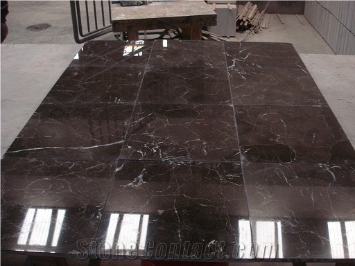 China Dark Emperador Marble Slabs & Tiles