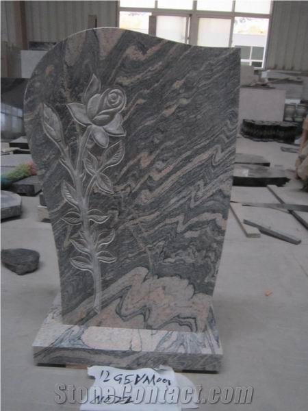 China Juparana Granite Monument,Headstone