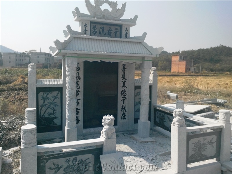 China White Granite Monument & Tombstone