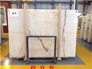 Js White Onyx Slabs & Tiles