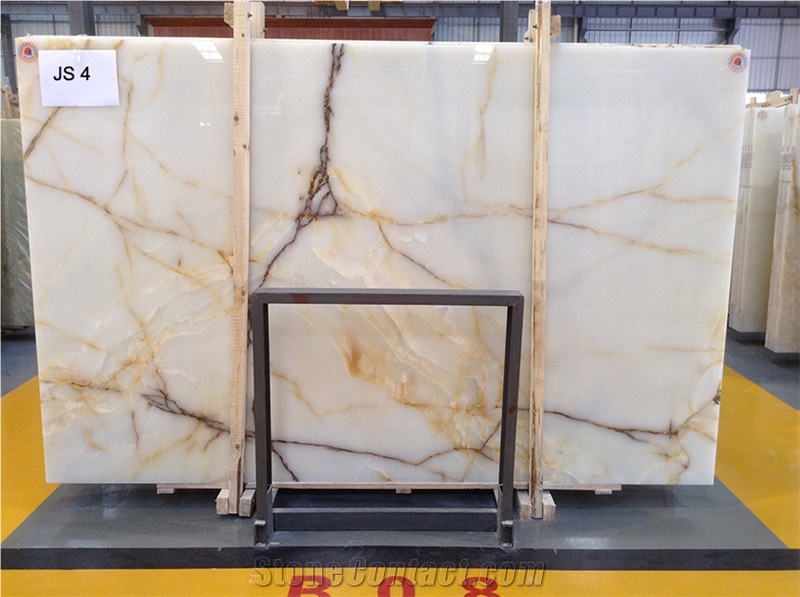 Js White Onyx Slabs & Tiles