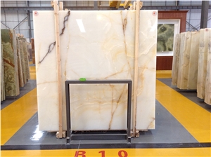 Js White Onyx Slabs & Tiles