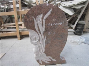 Multi-Color Red Granite Monument Multi-Color Red Granite Monument