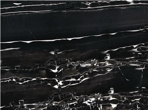 Silver Dragon Marble Tile, China Black Marble Silver Dragon Marble Tile, China Black Marble