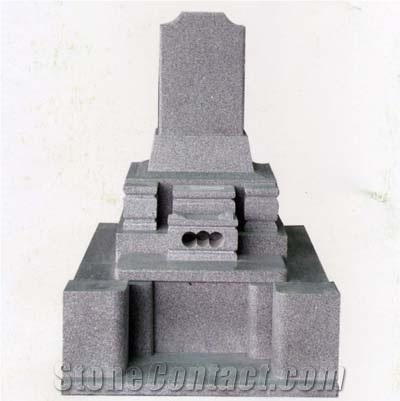 White Granite Monument & Tombstone