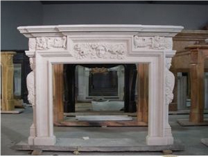 White Marble Fireplace White Marble Fireplace