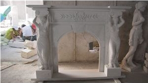 White Marble Fireplace White Marble Fireplace