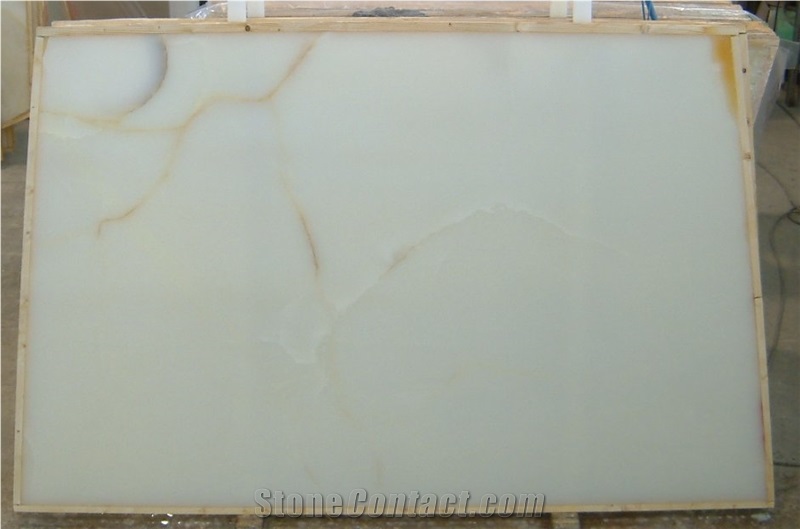 White Onyx Slabs & Tiles