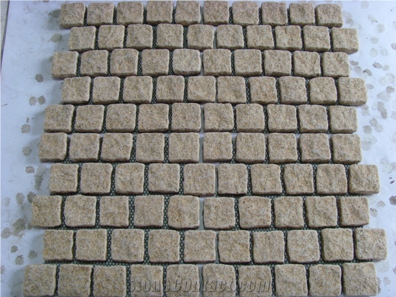 Yellow Granite Cubes