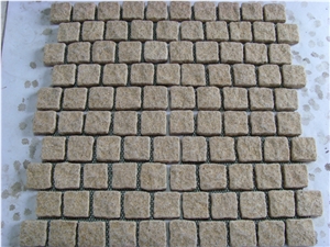 Yellow Granite Cubes