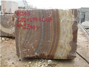 Rojo Onyx Block, Mexico Red Onyx