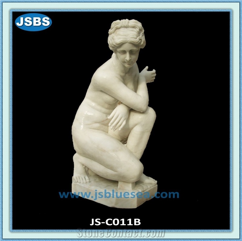 Carved Cheap Female Stone Statue for Sale, Natural Marble Statues