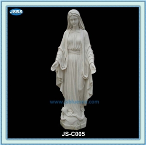 Carved Cheap Female Stone Statue for Sale, Natural Marble Statues