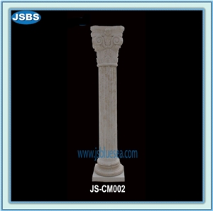 Cheap Carved Cantera Stone Columns