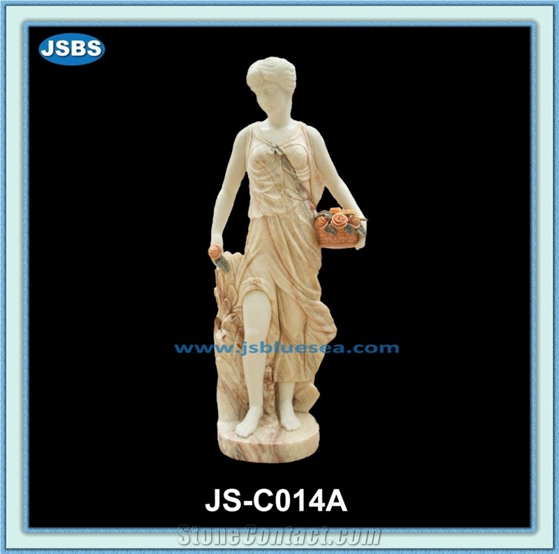 Garden Natural 4 Season Marble Statue