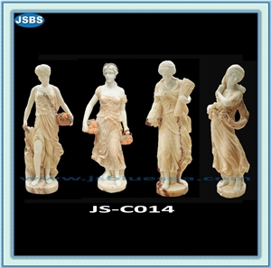 Hand Carved Natural Marble Stone Statue