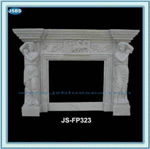 Natural Antique Stone Fireplace Inserts, Natural Marble Fireplace Inserts